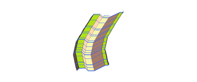河床掘削における設計データ