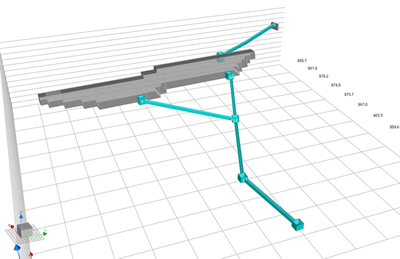 治山工事における設計データ